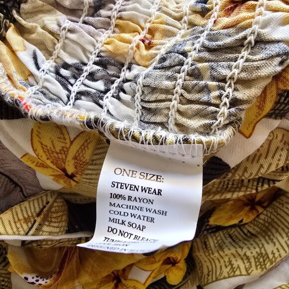 Steven Wear Aloha Hawaii One Size Halter/Strapless Stretch Dress Maxi - Picture 5 of 7